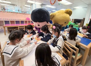 國家安全教育工作坊《安熊童樂會》校園巡禮2