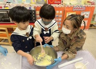 Christmas food preparation activity