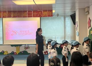 香港回歸28週年升旗典禮-7